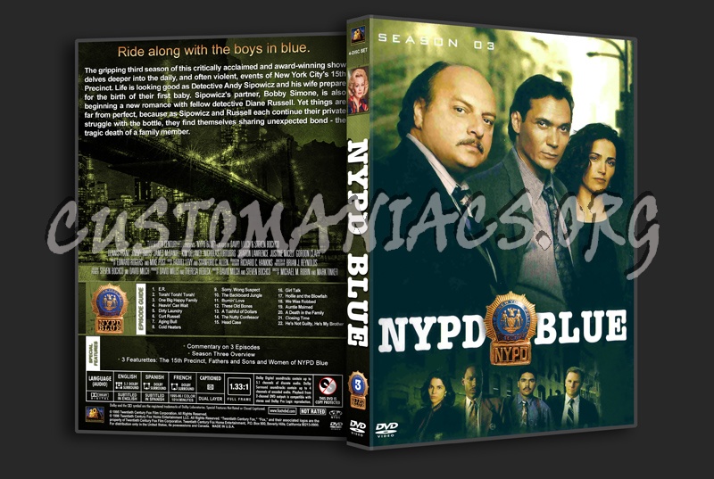 NYPD Blue - Seasons 1-10 (3240x2175) dvd cover