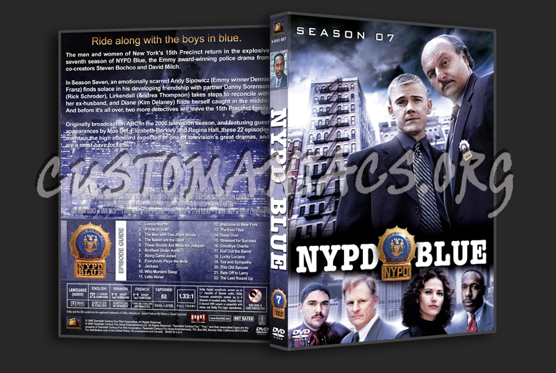 NYPD Blue - Seasons 1-10 (3240x2175) dvd cover