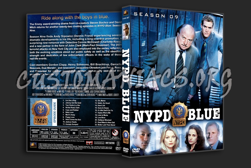 NYPD Blue - Seasons 1-10 (3240x2175) dvd cover