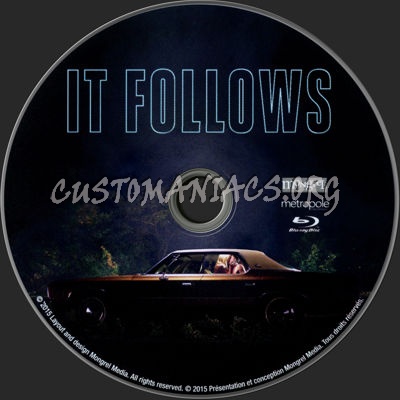 It Follows blu-ray label