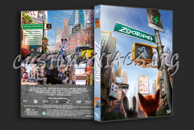 Zootopia dvd cover