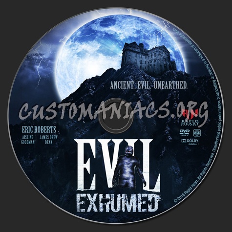 Evil Exhumed dvd label