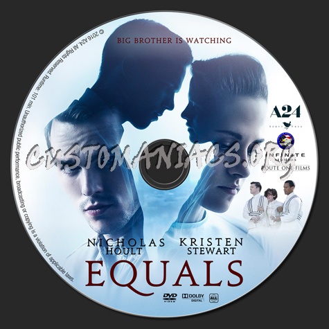 Equals dvd label