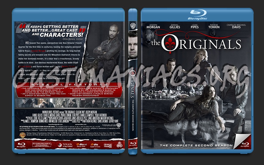 The Originals Season 2 blu-ray cover