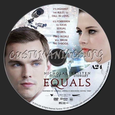 Equals dvd label