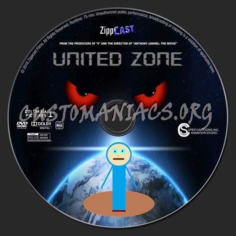 United Zone dvd label