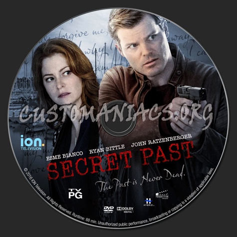 Secret Past (aka:A Christmas Mystery) dvd label