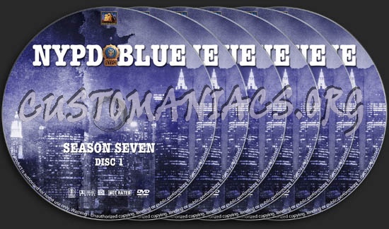 NYPD Blue - Season 7 dvd label