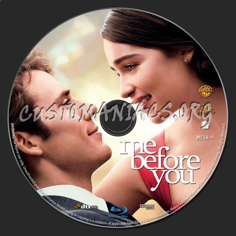 Me Before You blu-ray label