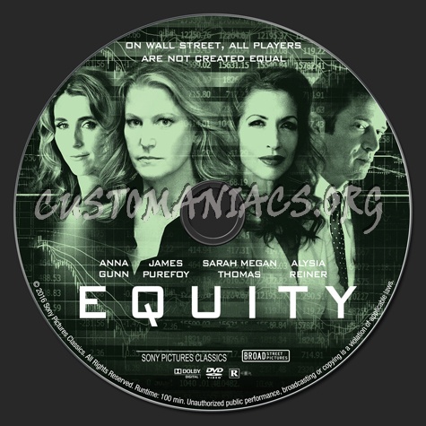 Equity dvd label