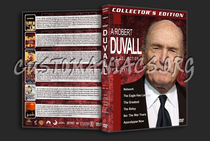 Robert Duvall Film Collection - Set 5 (1976-1979) dvd cover