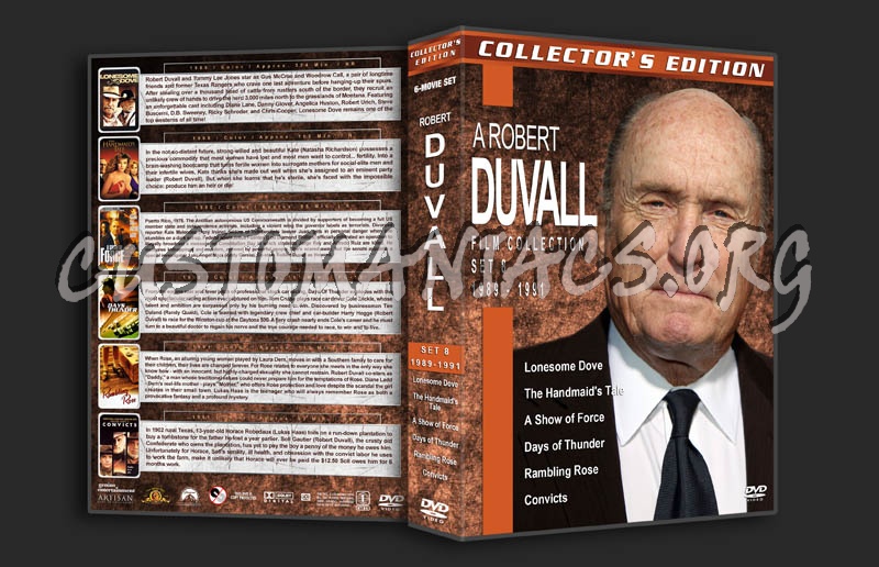 Robert Duvall Film Collection - Set 8 (1989-1991) dvd cover