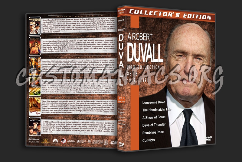 Robert Duvall Film Collection - Set 8 (1989-1991) dvd cover