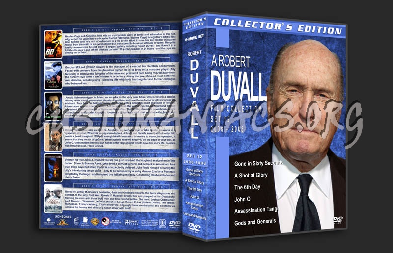 Robert Duvall Film Collection - Set 12 (2000-2003) dvd cover