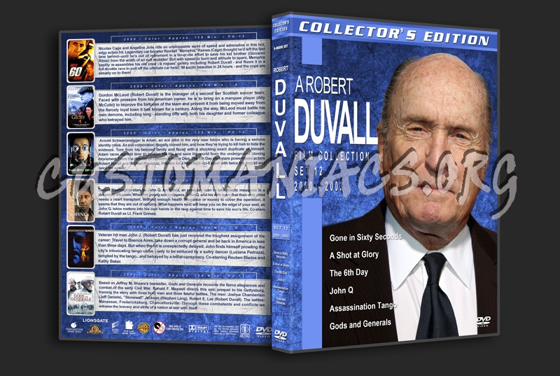 Robert Duvall Film Collection - Set 12 (2000-2003) dvd cover