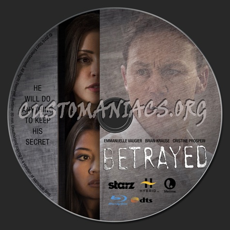 Betrayed blu-ray label