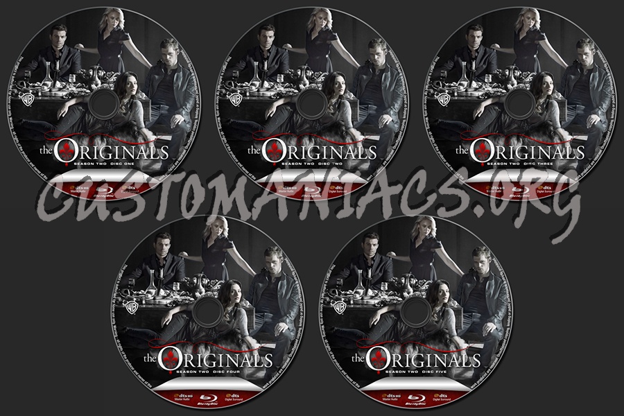 The Originals Season 2 blu-ray label