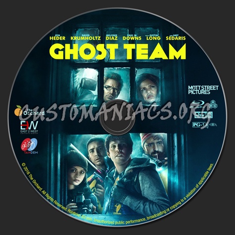 Ghost Team blu-ray label