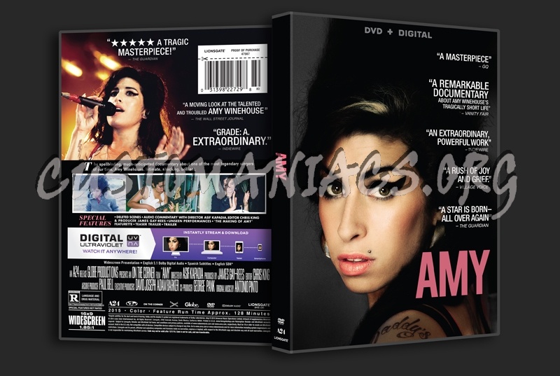 Amy dvd cover