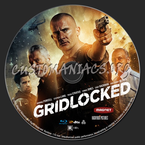 Gridlocked blu-ray label