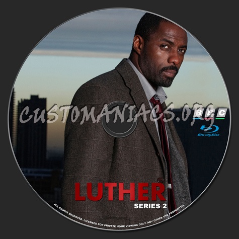 Luther Series 2 blu-ray label