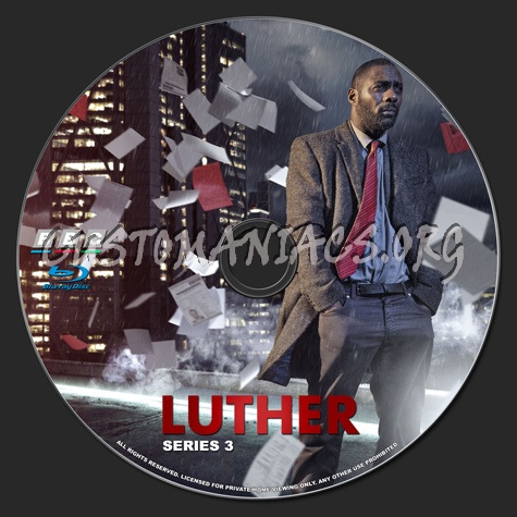 Luther Series 3 blu-ray label