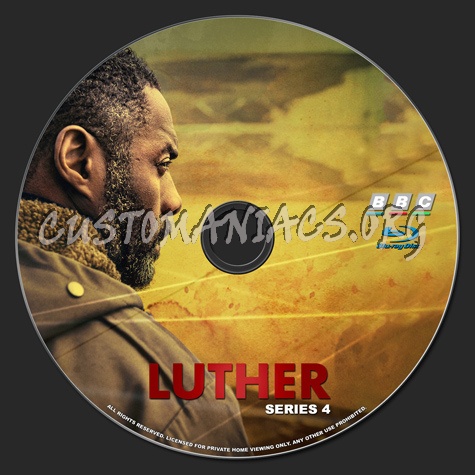 Luther Series 4 blu-ray label