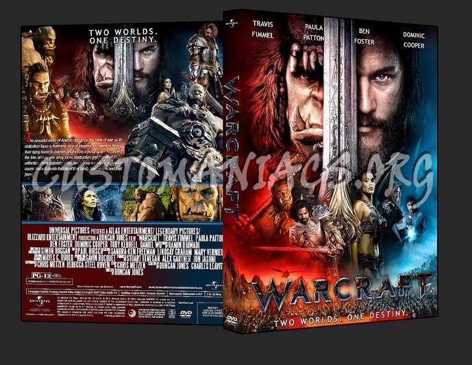 Warcraft (2016) dvd cover