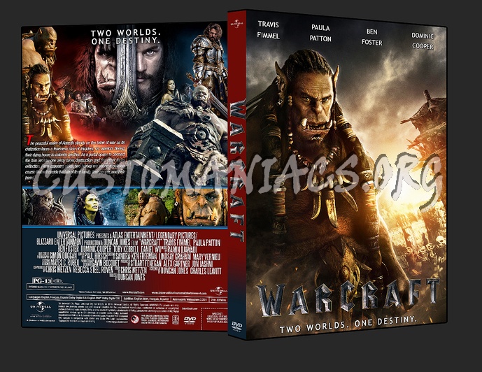 Warcraft (2016) dvd cover