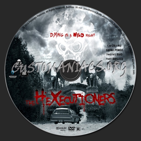 The Hexecutioners dvd label