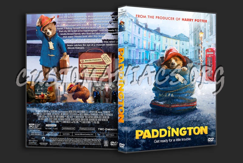 Paddington dvd cover