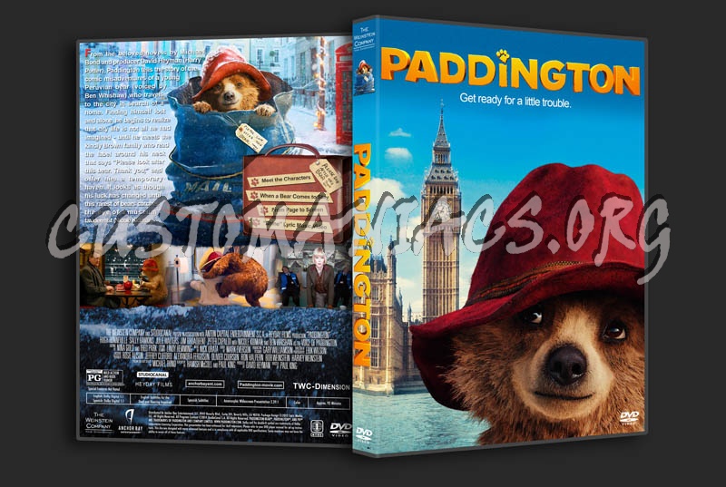 Paddington dvd cover