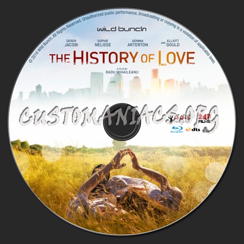 The History of Love blu-ray label