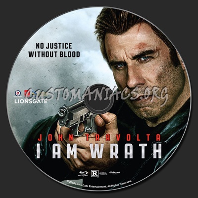 I Am Wrath blu-ray label