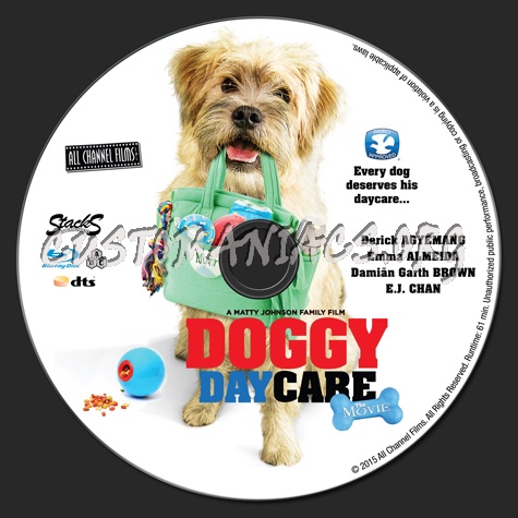 Doggy Daycare: The Movie blu-ray label