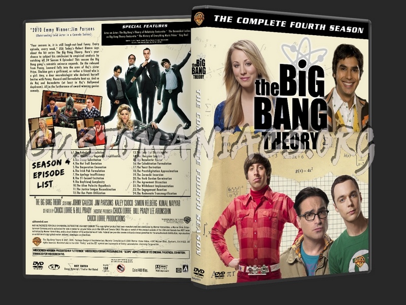 The Big Bang Theory Season 1 - 9 dvd cover