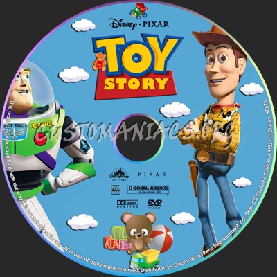 toy story dvd cover