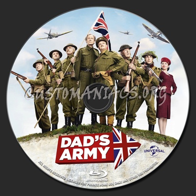 Dad's Army blu-ray label