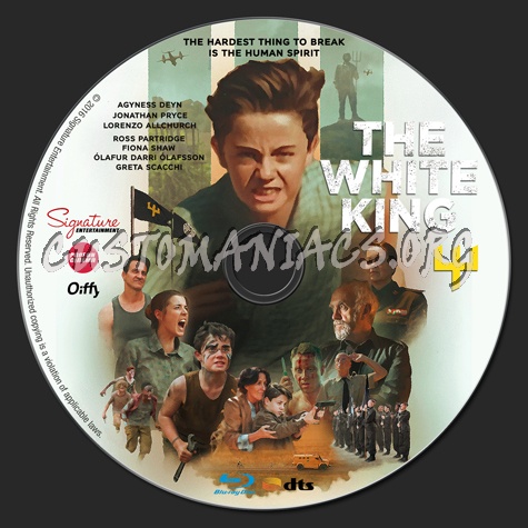 The White King blu-ray label