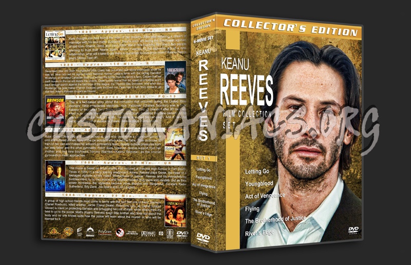 Keanu Reeves Film Collection - Set 1 dvd cover