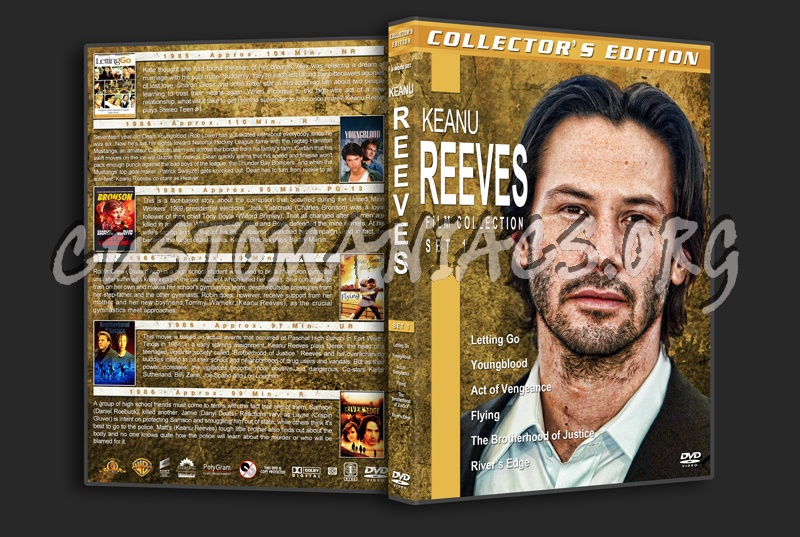 Keanu Reeves Film Collection - Set 1 dvd cover