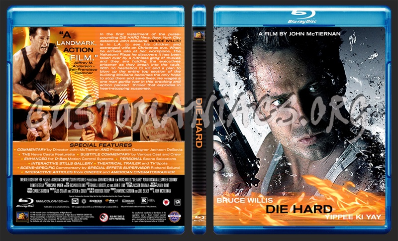 Die Hard blu-ray cover