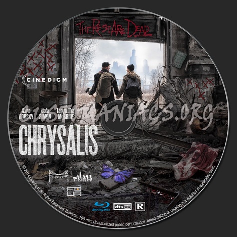 Chrysalis (2014) blu-ray label