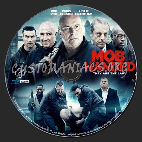 Mob Handed blu-ray label