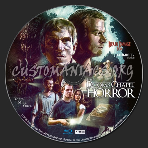 The Dooms Chapel Horror blu-ray label