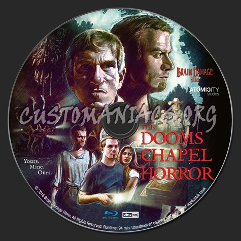 The Dooms Chapel Horror blu-ray label