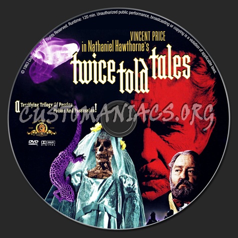 Twice-Told Tales dvd label