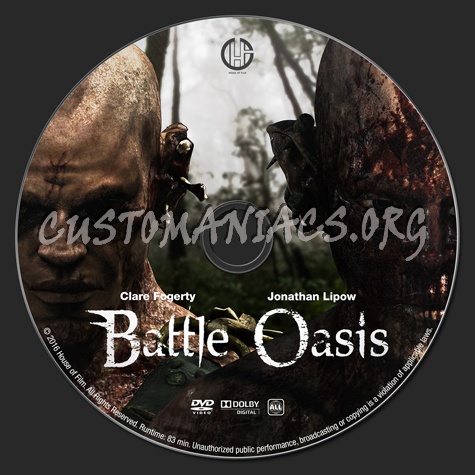 Battle Oasis dvd label