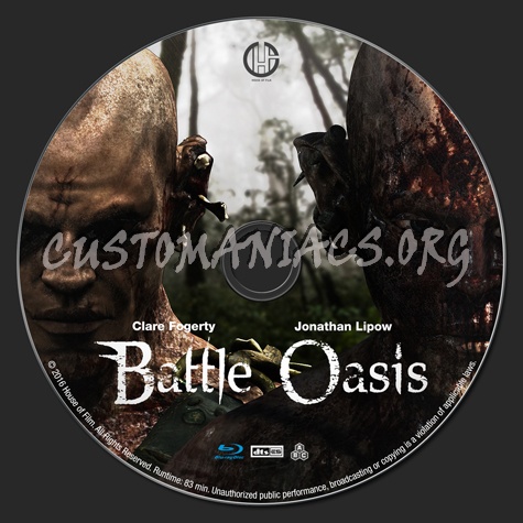 Battle Oasis blu-ray label