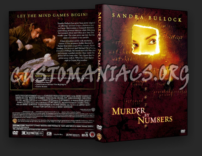 Murder By Numbers dvd cover